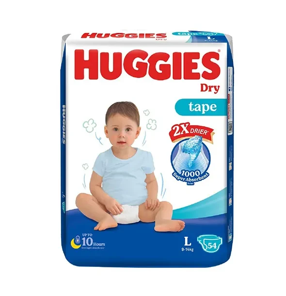 Huggies Dry Tape Size L (9-14 kg)
