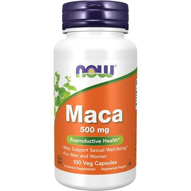NOW Maca 500 mg 100 veg Capsules