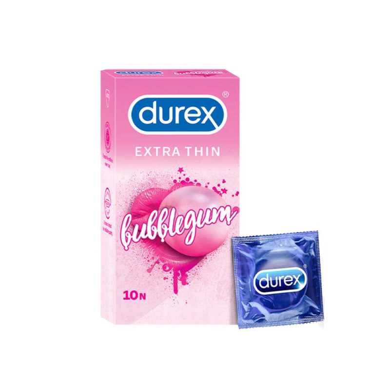 Durex Extra Thin Bubblegum Condom