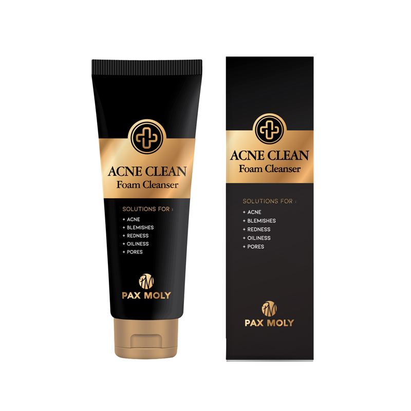 PAX MOLY Acne Clean Foam Cleanser 120ml