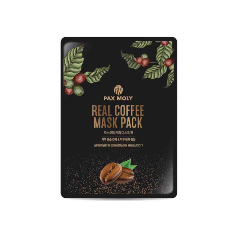 PAX MOLY Real Coffee Sheet Mask