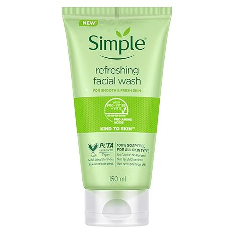 Simple Refreshing Facial Wash All Type Skin