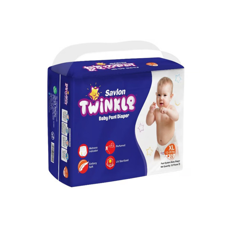 Savlon Twinkle Baby Pant Diaper Size XL 12-20 kg