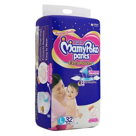 MamyPoko Pants Size L 32