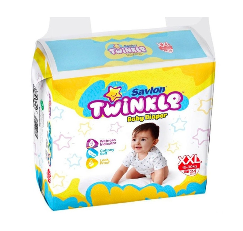 Savlon Twinkle Baby Diaper Belt Size XXL 15-30 kg