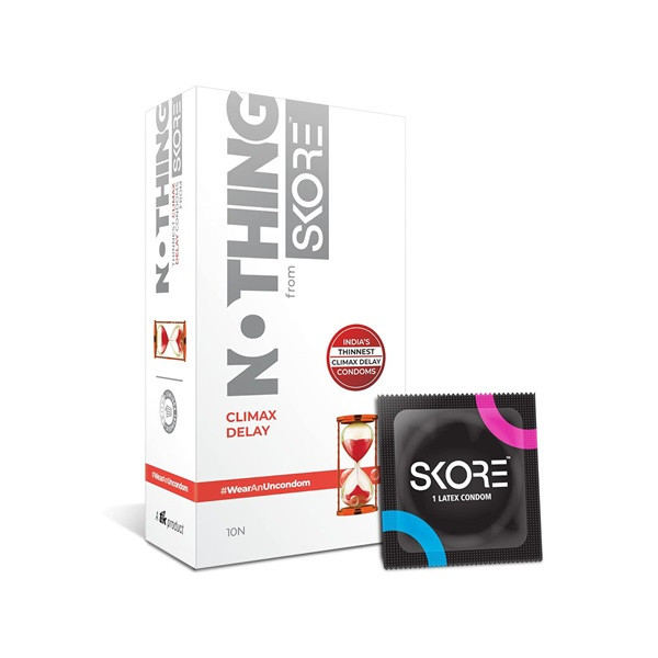 Skore Nothing Condom Climax Delay