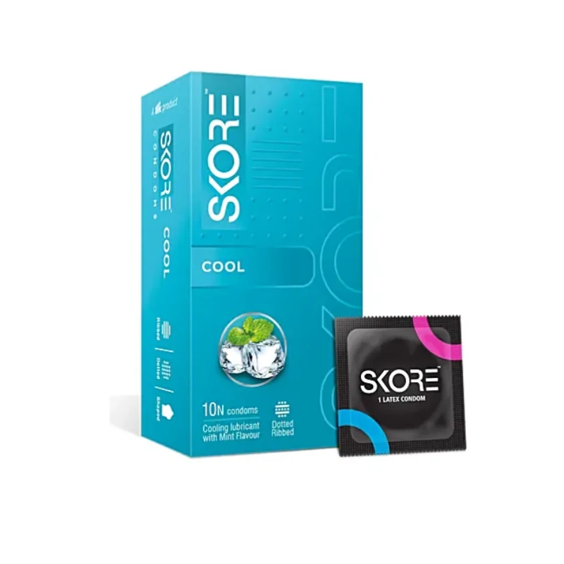 Skore Condom Cool Mint Flavour