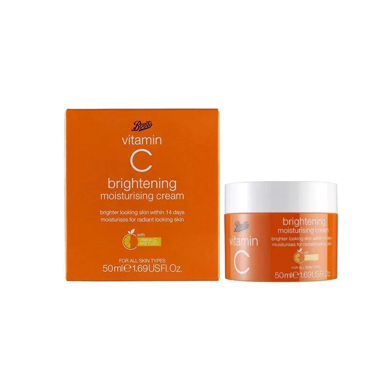 Boots Vitamin C Brightening Moisturising Cream 50M
